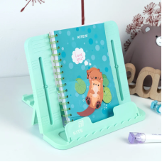 Підставка для книг "Kite" /K26-330-3/ пластикова, бірюзова (1/12)