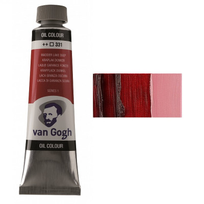 Фарба олійна VAN GOGH, (331) Мареновий червоний темний, 40 мл, Royal Talens (1/3)