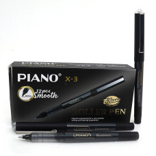 Ролер "PIANO" 3X-BK "Business" 0,5мм чорний (12) Ролер "PIANO" 3X-BK "Business" 0,5мм чорний (12)