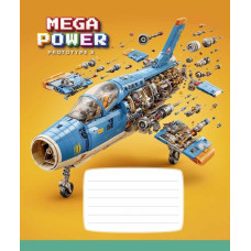 Зошит уч. "Star" 18арк.# /3745K/ Mega Power ВД-лак (хлопчик) (25/250)