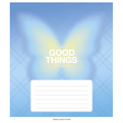 Зошит уч. "Школярик" 24арк.# /3526K/ "Good things" виб.УФ-лак (дівчинка) (25/200)