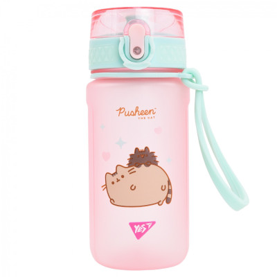 Пляшка для води "YES" /708321/ "Pusheen" 500 мл, рожева (1/25)
