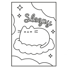 Розмальовка А4/12стор "Yes" /743223/ "Pusheen" з наліпками та завданнями (1/100)