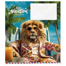 Зошит уч. "Школярик" 12арк.==/3318L/ "Cool vacation" ВД-лак (нейт) (30/300)