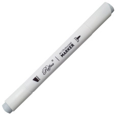 Скетч Маркер двосторонній "Raffine" /7800-6CB/ (BG01) Blue grey 1 (6)
