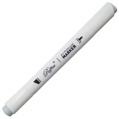 Скетч Маркер двосторонній "Raffine" /7800-6CB/ (BG01) Blue grey 1 (6)