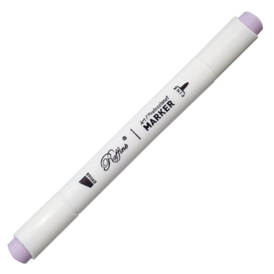 Скетч Маркер двосторонній "Raffine" /7800-6CB/ (R702) Mauve shadow (6)