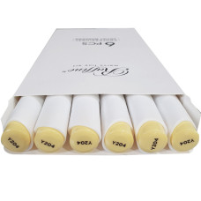 Скетч Маркер двосторонній "Raffine" /7800-6CB/ (Y204) Pastel yellow (6)
