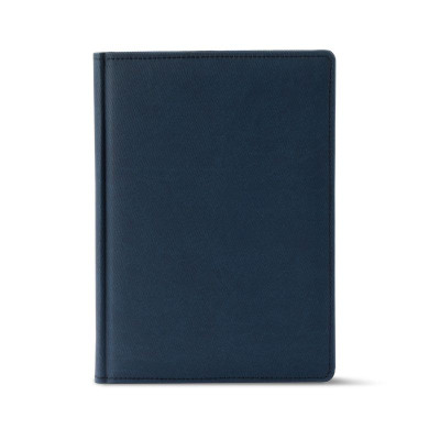 Щоденник ЗВ-43 н/дат "Twill" темно-синій 168 арк. == 142х203 (1/10)