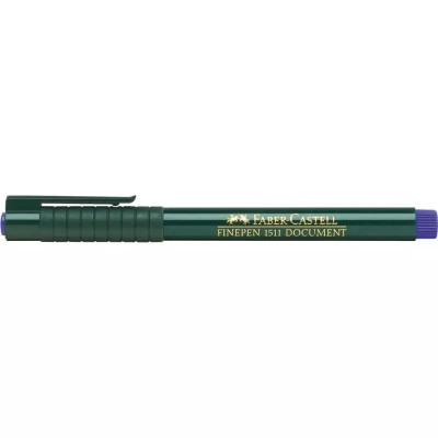 Лінер "Faber-Castell" /151151/ FINE PEN 0,4 мм синій (10)