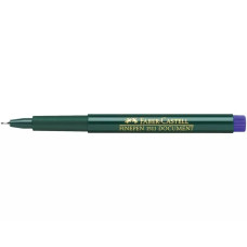 Лінер "Faber-Castell" /151151/ FINE PEN 0,4 мм синій (10)