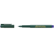 Лінер "Faber-Castell" /151151/ FINE PEN 0,4 мм синій (10)