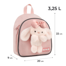 Рюкзак дитячий "Kite" /K26-538XXS/ Kids 538 Pink Bunny (1/36)