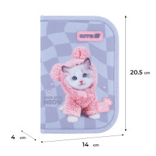 Пенал "Kite" /SP26-622/ 1 від., 2 відв., без наповнення 622 Studio Pets (1/48)