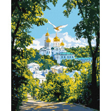 Картина за номерами "Ідейка" /KHO6486/ "Собор духовності" 40*50см