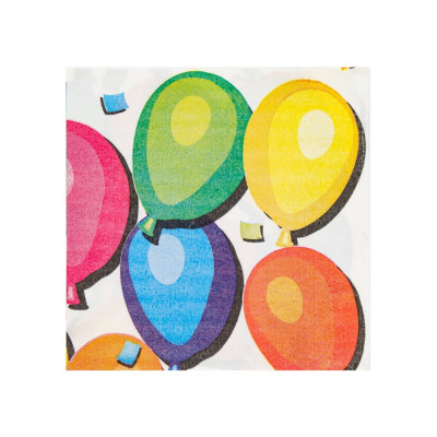Набір серветок "Maxi" /MX44655/ "Ballons" 20шт, 33*33мм (1/36)