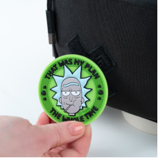 Нашивка "Kite" /RM24-3011-1/ на липучці 3011-1 Rick & Morty (66900) (1/352)