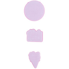 Набір нашивок "Kite" /HK24-3012-2/ на липучці, 3 шт., 3012-2 Hello Kitty (66889) (1/132)