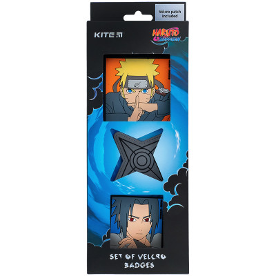 Набір нашивок "Kite" /NR24-3012-1/ на липучці, 3 шт., 3012-1 Naruto Shippuden (66915) (1/132)