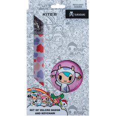 Набір нашивка та підвіска "Kite" /TK24-3010-1/ на липучці, 2 шт., 3010-1 Tokidoki (66920) (1/176) Набір нашивка та підвіска "Kite" /TK24-3010-1/ на липучці, 2 шт., 3010-1 Tokidoki (66920) (1/176)