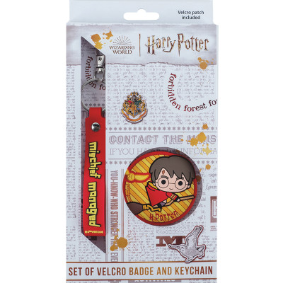 Набір нашивка та підвіска "Kite" /HP24-3010/ на липучці, 2 шт., 3010 Harry Potter (66917) (1/176)