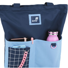 Сумка-шопер "Kite" /K25-586-5/ 40,5x38x7 см, 1 відд. Education Teens 586-5 (1/60)