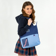 Сумка-шопер "Kite" /K25-586-5/ 40,5x38x7 см, 1 відд. Education Teens 586-5 (1/60)