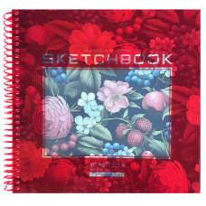 Скетчбук 200*200/40 "Bourgeois" /N9677/ ЧИСТІ аркуші, пластик обкл., на спіралі ,100г/м2 (1/60) Скетчбук 200*200/40 "Bourgeois" /N9677/ ЧИСТІ аркуші, пластик обкл., на спіралі ,100г/м2 (1/60)