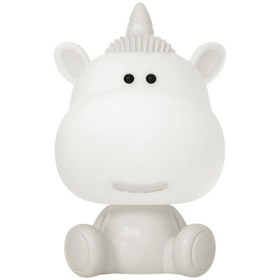 Світильник-нічник /K24-491-1-1/ LED з акумулятором Unicorn Єдиноріг, білий 19,5x18x30 см (1/12)
