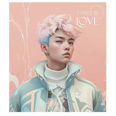 Зошит уч. "Школярик" 48арк.== /3290L/ "It must be love" виб.УФ-лак (дівчинка) (10/100)
