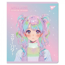 Зошит уч. "YES" 12арк.== /767504/ "Anime star" Софт тач, УФ виб (10/250)