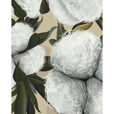 Картина за номерами "Brushme" /BS54064/ "Бавовна" 40*50см