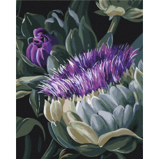 Картина за номерами "Brushme" /BS54059/ "Дивні квіти" 40*50см