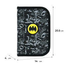 Пенал "Kite" /DC26-622/ 1 від., 2 відв., без наповнення 622 DC Batman (1/48)