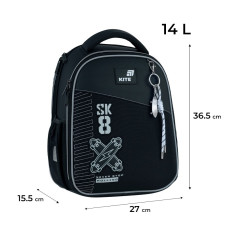 Рюкзак каркасний "Kite" /K26-555S-7/ Education 555 Skate (1/4)