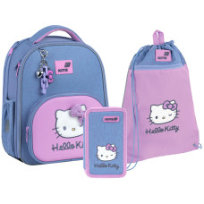 Набір "Kite" /SET_HK26-556M/ рюкзак + пенал + сумка для взуття 556 Hello Kitty (1/4) Набір "Kite" /SET_HK26-556M/ рюкзак + пенал + сумка для взуття 556 Hello Kitty (1/4)