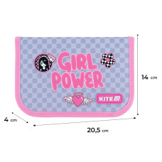 Набір "Kite" /SET_K26-556M-1/  рюкзак + пенал + сумка для взуття 556 Girl's Power (1/4)