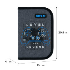 Набір "Kite" /SET_K26-556M-3/  рюкзак + пенал + сумка для взуття 556 Level UP (1/4)