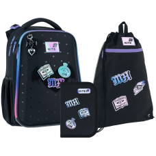 Набір "Kite" /SET_MH26-531M/ рюкзак + пенал + сумка для взуття 531 Monster High (1/4) Набір "Kite" /SET_MH26-531M/ рюкзак + пенал + сумка для взуття 531 Monster High (1/4)