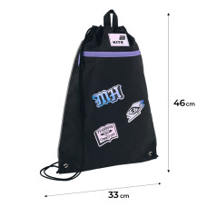Набір "Kite" /SET_MH26-531M/  рюкзак + пенал + сумка для взуття 531 Monster High (1/4)