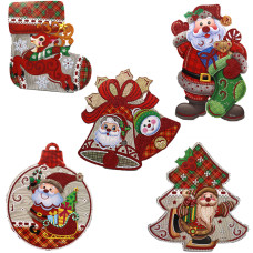 Підвіска "JO" /K2040/ "Новорічна" 36*22см (1/10) Підвіска "JO" /K2040/ "Новорічна" 36*22см (1/10)