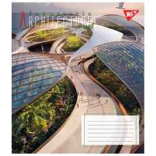 Зошит уч. "YES" 60арк.# /767142/ "Futuristic architecture" (10/160)