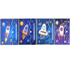 Блокнот на спіралі 12,7*15см "JO" /R64957/ "Rocket" з ручкою мікс4 (1) Блокнот на спіралі 12,7*15см "JO" /R64957/ "Rocket" з ручкою мікс4 (1)