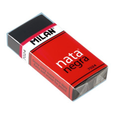 Гумка "MILAN" /CPM7024CF/ прямокутн., чорна,5 x 2.3 x 1 cм. (24/600) Гумка "MILAN" /CPM7024CF/ прямокутн., чорна,5 x 2.3 x 1 cм. (24/600)
