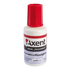 Коректор з пензликом 20мл  AXENT /7001-A/   (12/576)
