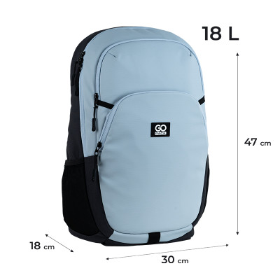Рюкзак "GoPack" /GO25-185L-4/ Education Teens 185 блакитний (1/10)