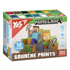 Гуаш "YES" 12 кол. 20 мл /230407/ "Minecraft" (1/12) Гуаш "YES" 12 кол. 20 мл /230407/ "Minecraft" (1/12)