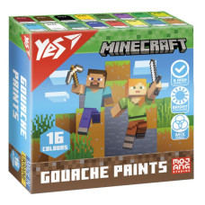 Гуаш "YES" 16 кол. 20 мл /230408/ "Minecraft" (1/12) Гуаш "YES" 16 кол. 20 мл /230408/ "Minecraft" (1/12)