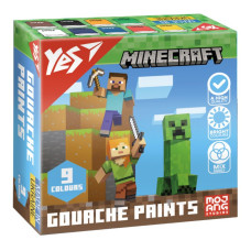 Гуаш "YES" 9 кол. 20 мл /230406/ "Minecraft" (1/18) Гуаш "YES" 9 кол. 20 мл /230406/ "Minecraft" (1/18)
