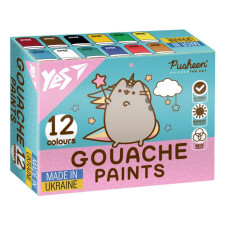 Гуаш "YES" 12 кол. 20 мл /230402/ "Pusheen" (1/12) Гуаш "YES" 12 кол. 20 мл /230402/ "Pusheen" (1/12)